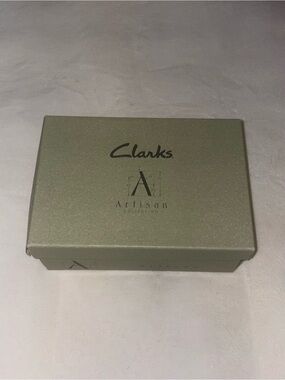 Clark’s Artisian Collection Wedges Leather. NEW IN BOX